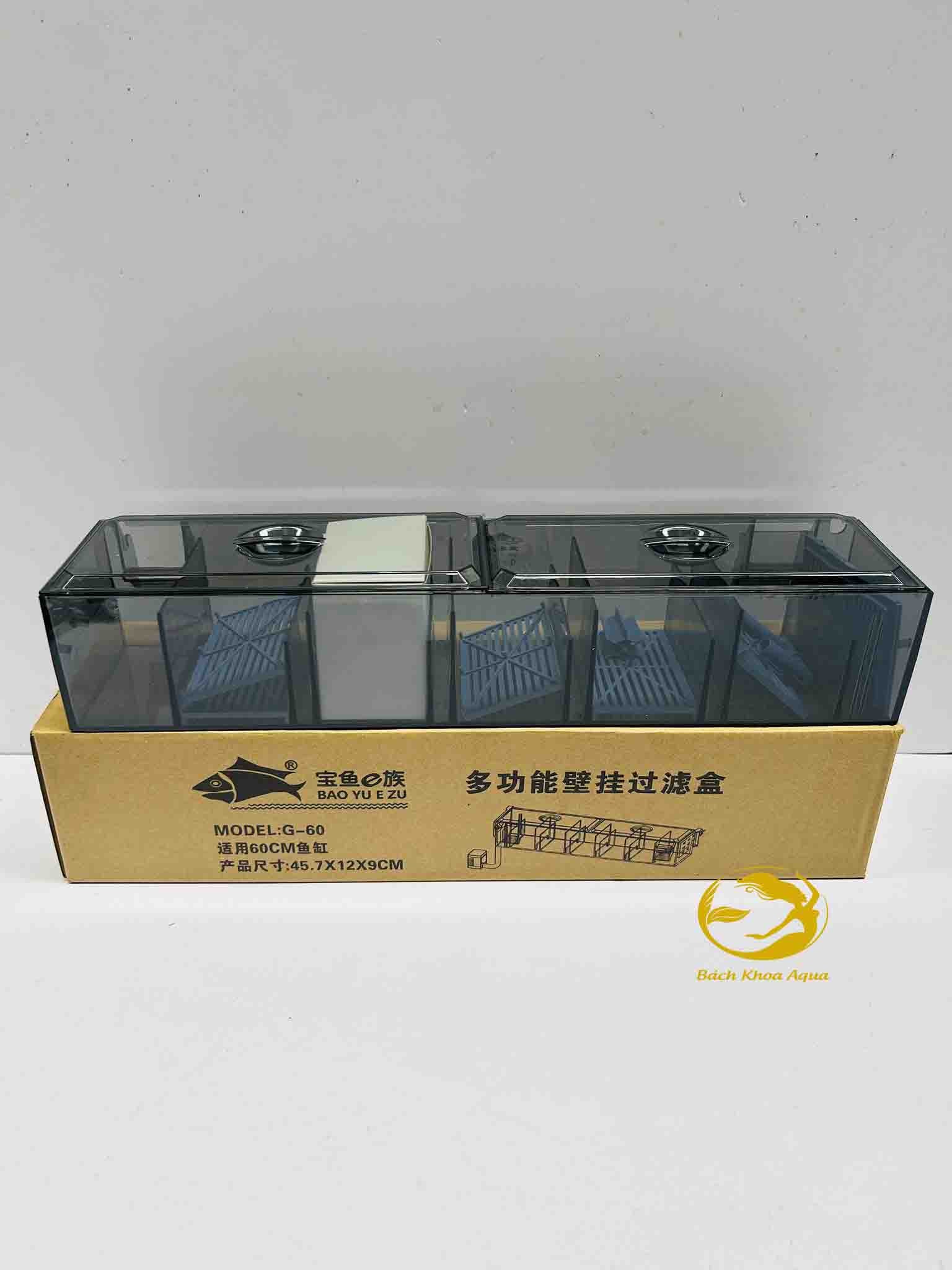 Lọc tràn Baoyu có sẵn máy bơm G-30 / G-50 / G-60